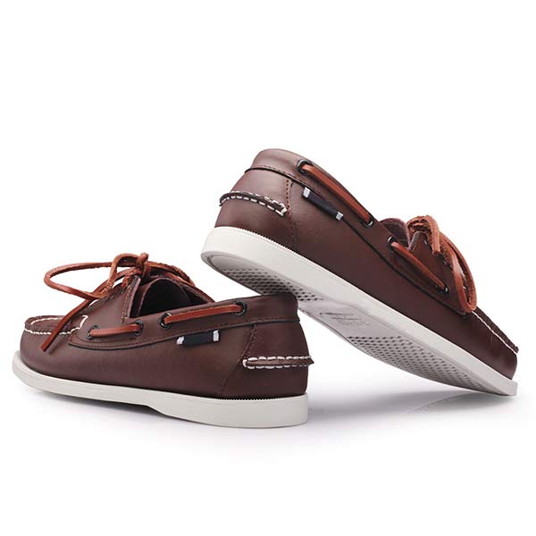 MEN'S LEATHER BOAT SHOES