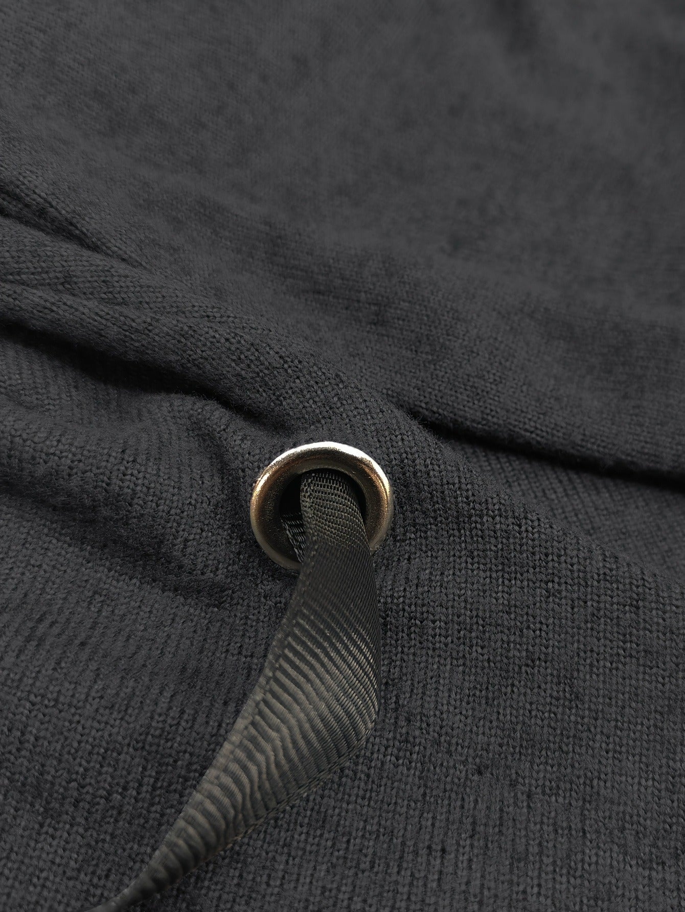 Men's fashionable and casual grey long sweatshirt