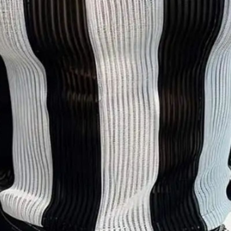 Lässiges Herren-Strick-Tanktop mit Kontraststreifen und U-Ausschnitt in Slim Fit ASW1819C8M