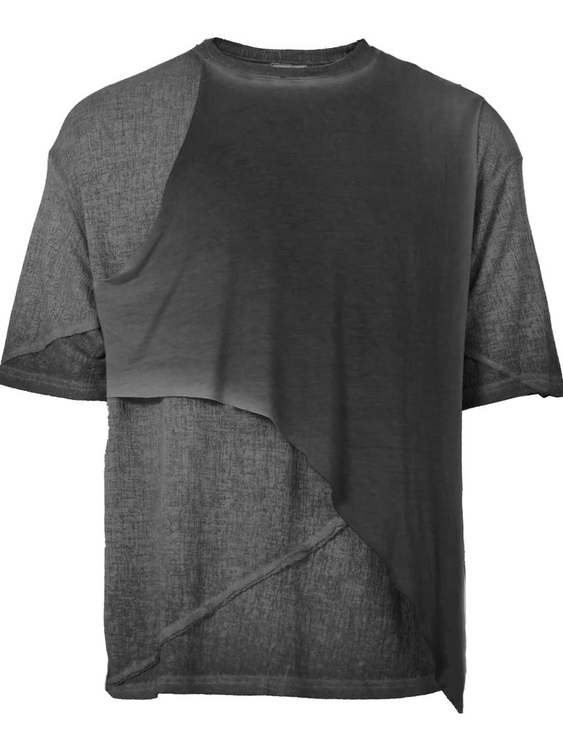 T-shirt à manches courtes pour homme, style bohème, tendance et décontracté