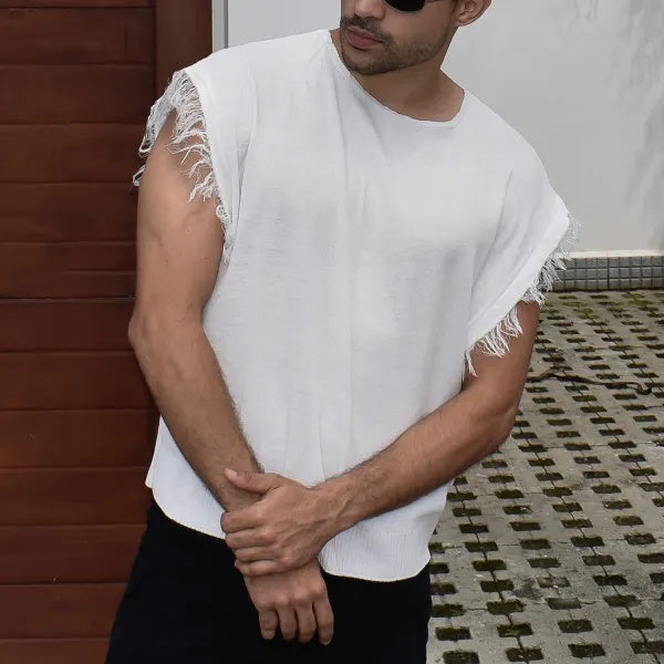 Men's Basic Crew Neck Vest