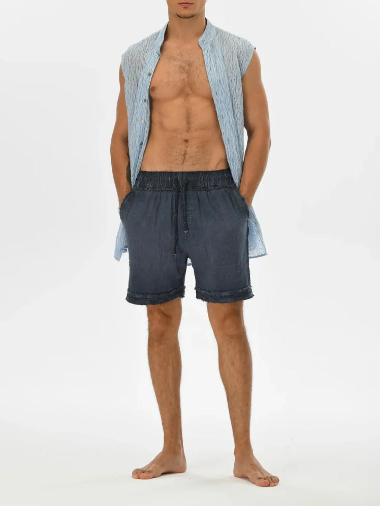 Men's fashionable and casual Bohemian-style shorts