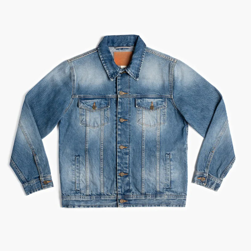 Veste camionneur en jean