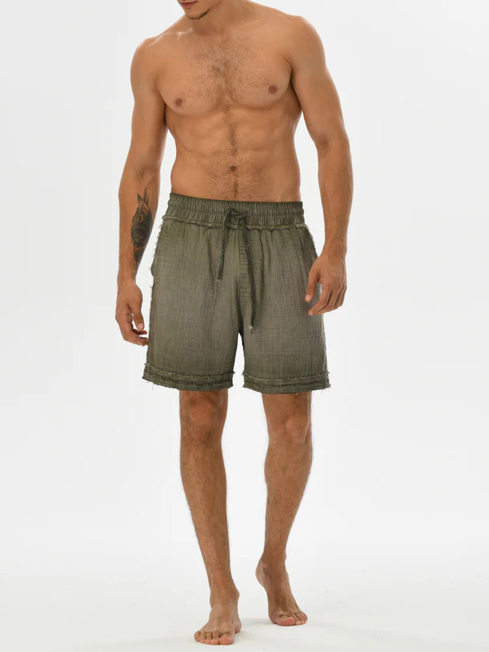Men's fashionable and casual Bohemian-style shorts