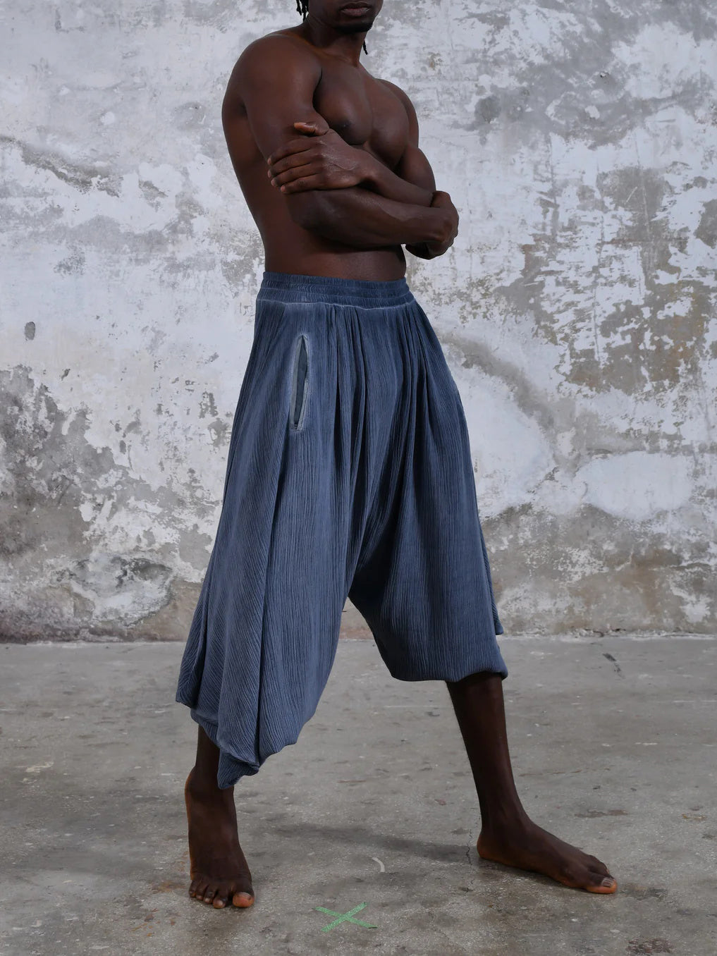 Men's fashionable and casual Bohemian-style trousers