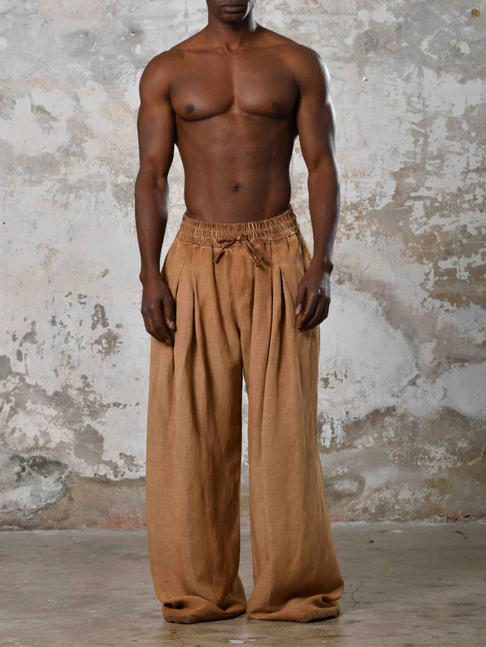 Men's fashionable and casual Bohemian-style trousers