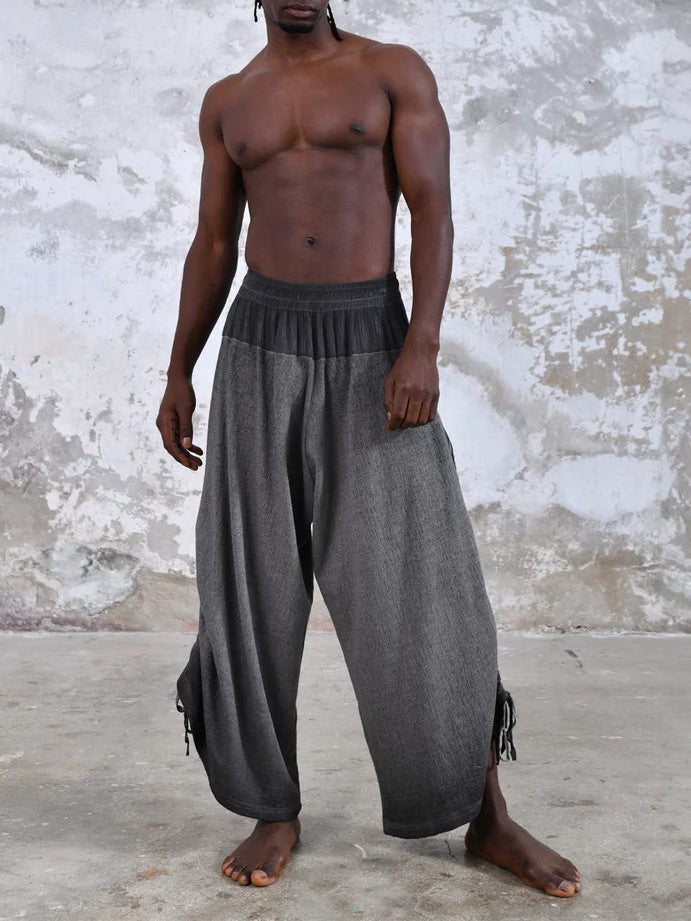 Men's fashionable and casual Bohemian-style trousers