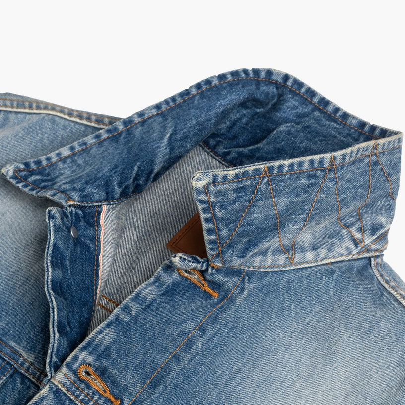 Veste camionneur en jean