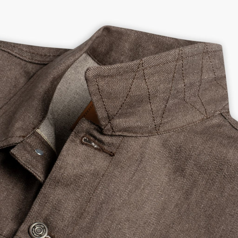 Veste camionneur en jean