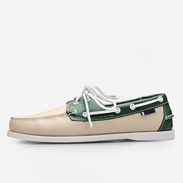 MEN'S LEATHER BOAT SHOES