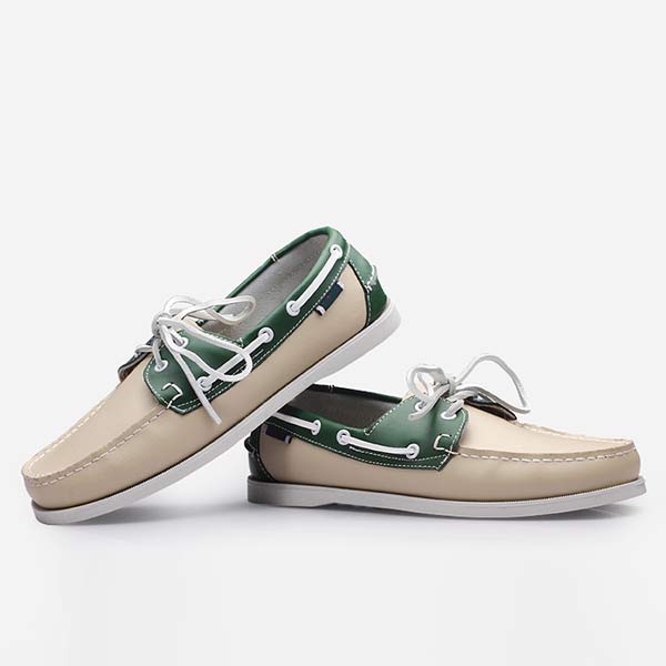 MEN'S LEATHER BOAT SHOES