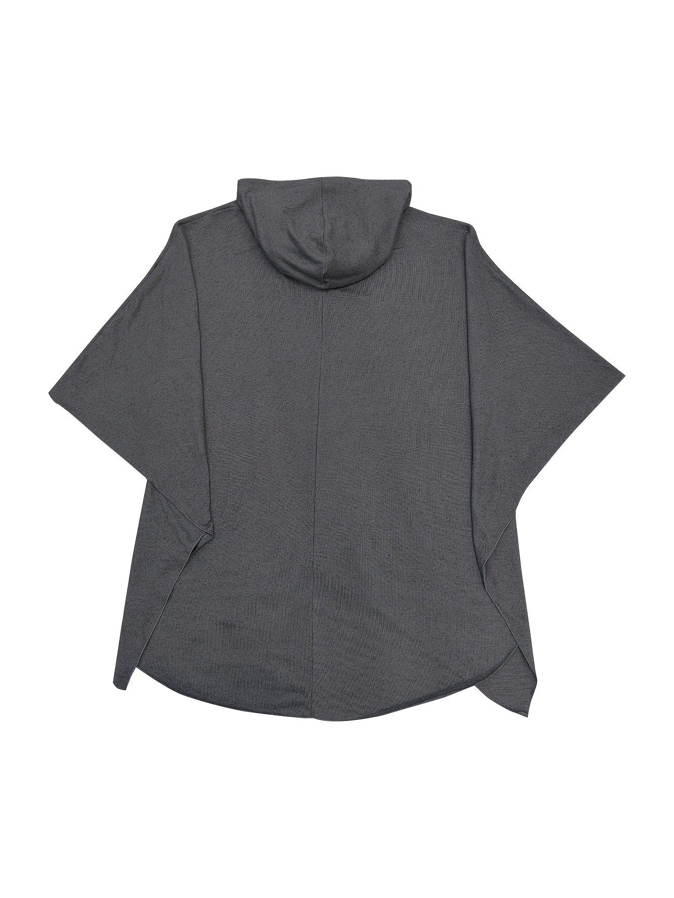 Men's fashionable and casual grey long sweatshirt