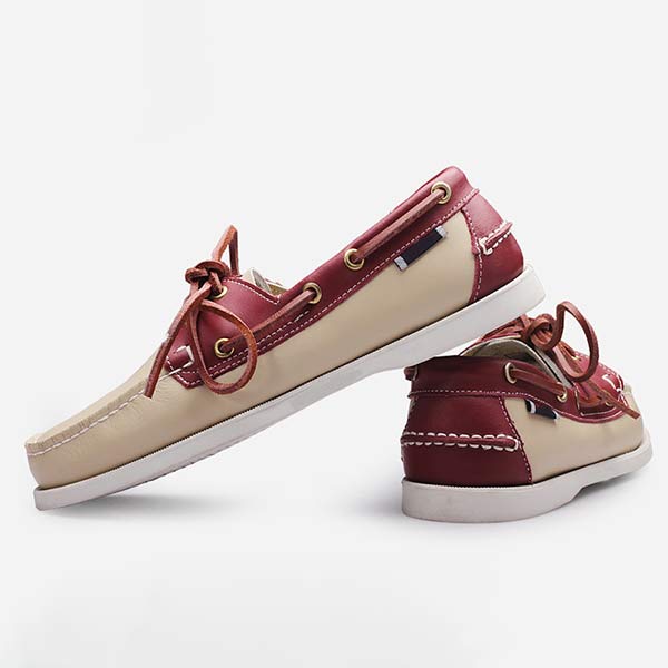 MEN'S LEATHER BOAT SHOES
