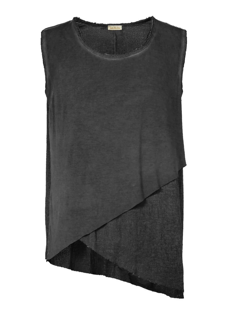 Men's fashionable casual irregular vest