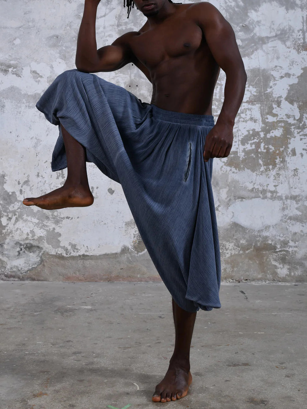 Men's fashionable and casual Bohemian-style trousers
