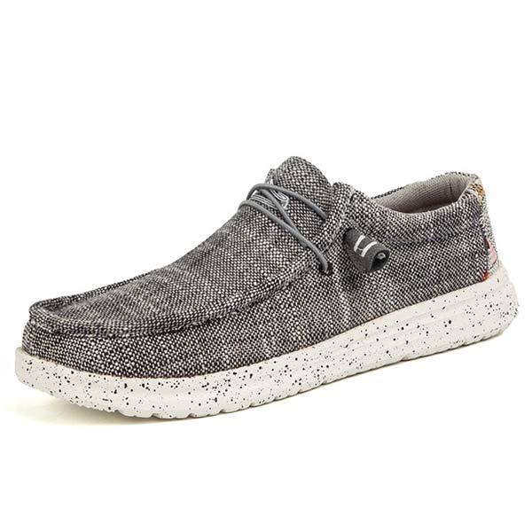 MEN'S CANVAS LOAFERS