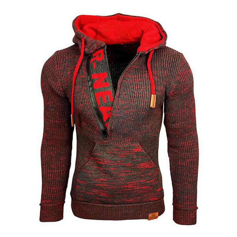Pull à capuche décontracté à manches longues pour homme