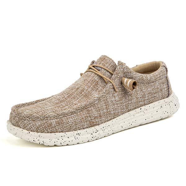 MEN'S CANVAS LOAFERS