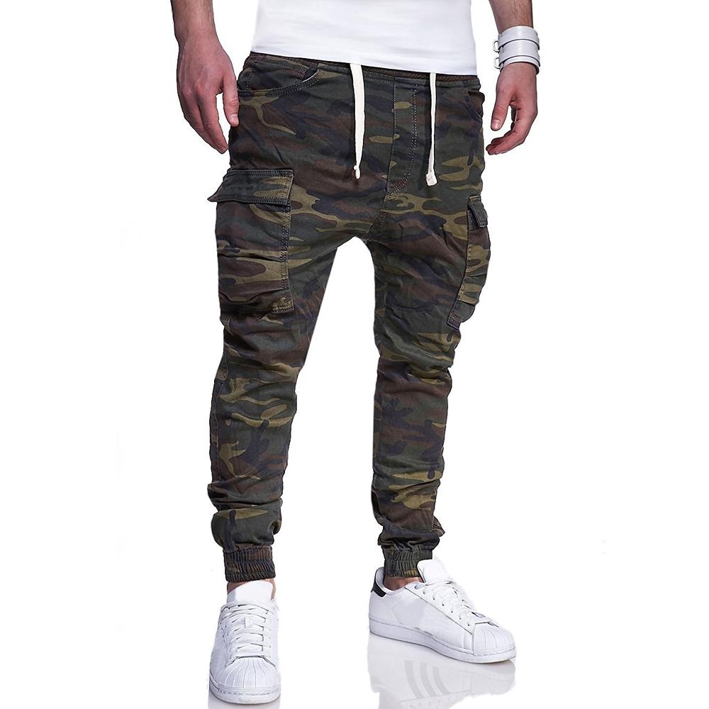 Men's Casual Camouflage Print Pants