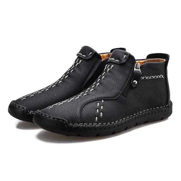 MEN'S CASUAL LEATHER BOOTS