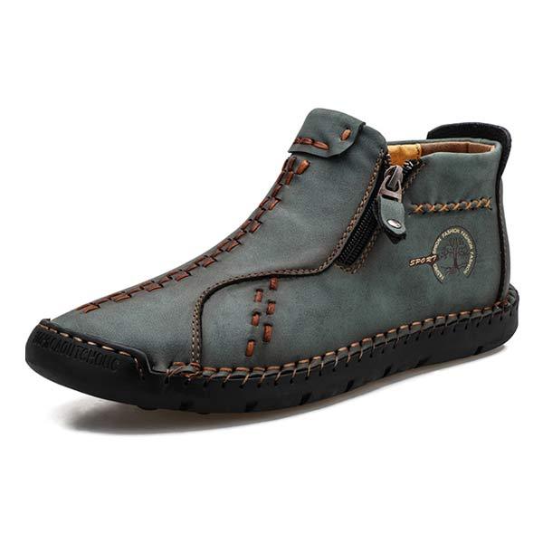 MEN'S CASUAL LEATHER BOOTS