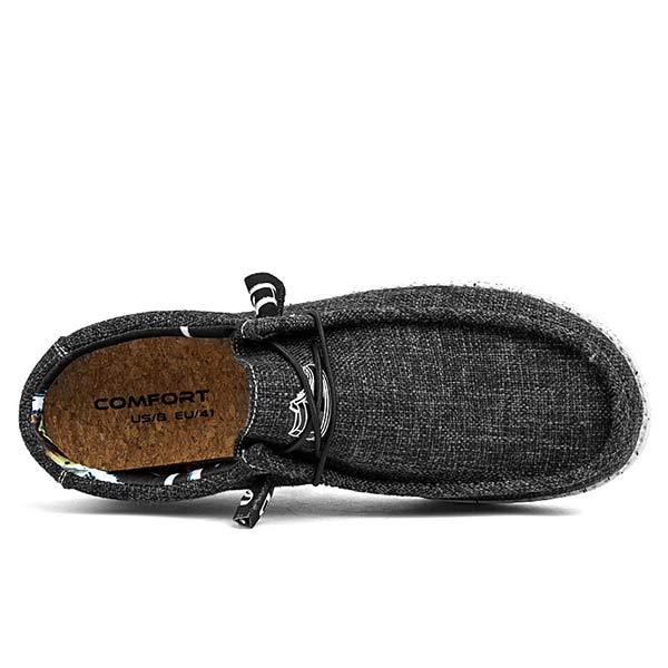 MEN'S CANVAS LOAFERS