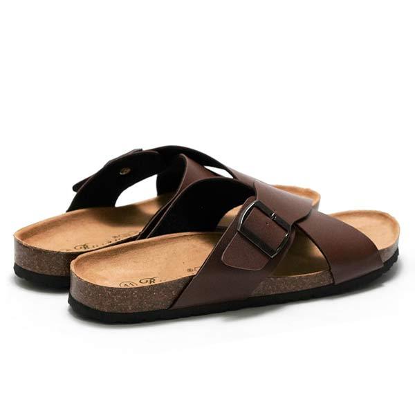 MEN'S CROSS STRAP SLIPPERS