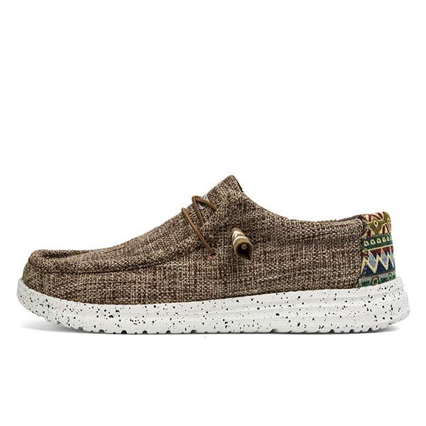MEN'S CANVAS LOAFERS
