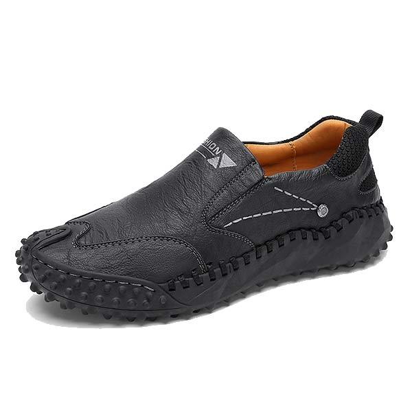 MEN'S RETRO SLIP-ON LEATHER SHOES