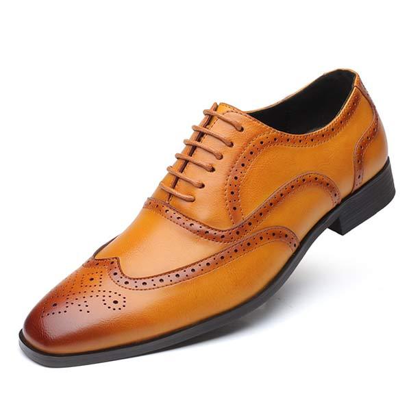 MEN'S BROGUE BUSINESS SHOES