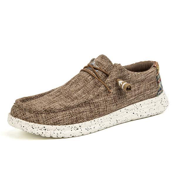 MEN'S CANVAS LOAFERS