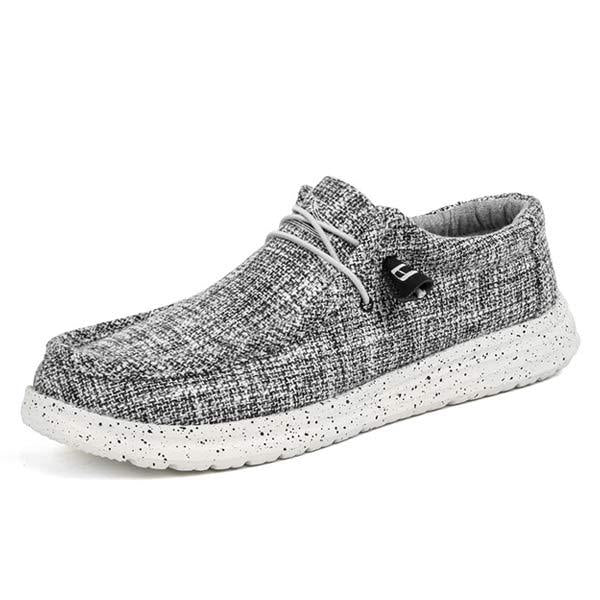 MEN'S CANVAS LOAFERS