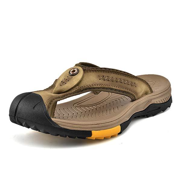 Men's Protective Toe Flip-flops