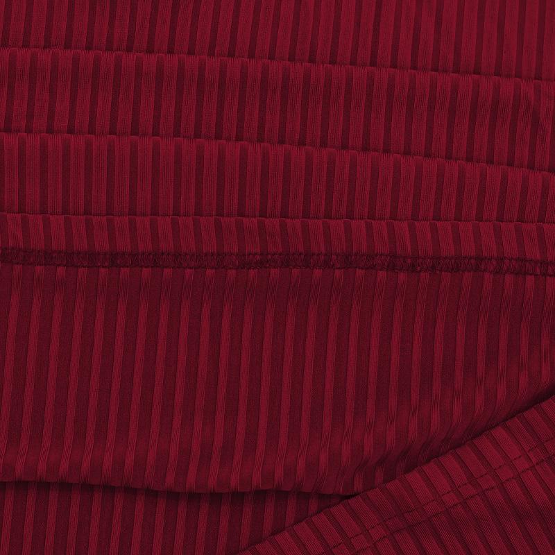 Polo décontracté à manches longues et élastique pour homme