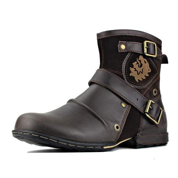 BOTTINES ZIPPÉES POUR HOMMES