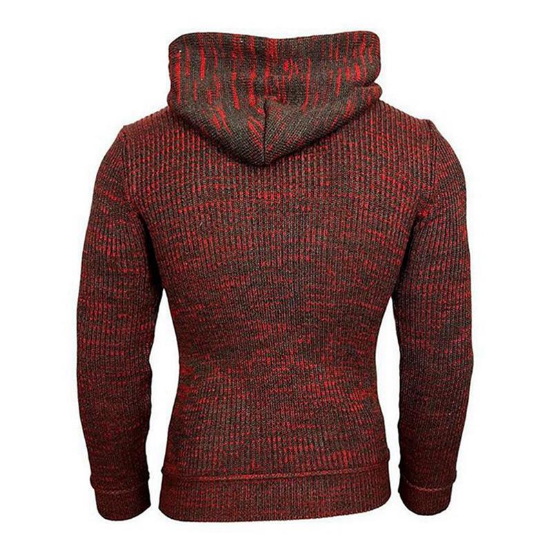 Pull à capuche décontracté à manches longues pour homme