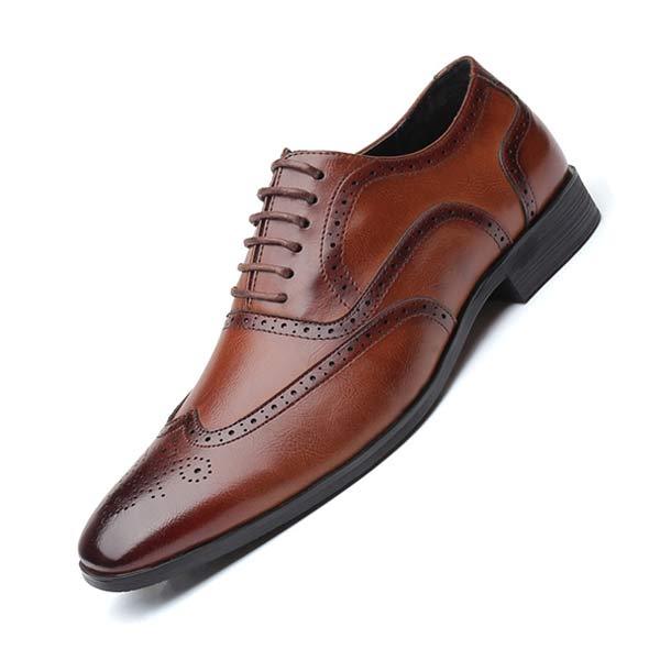 MEN'S BROGUE BUSINESS SHOES