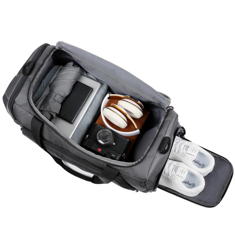 Men's Casual Wet and Dry Separation Water-repellent Sports Gym Bag