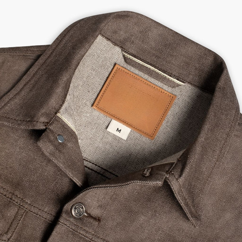 Veste camionneur en jean
