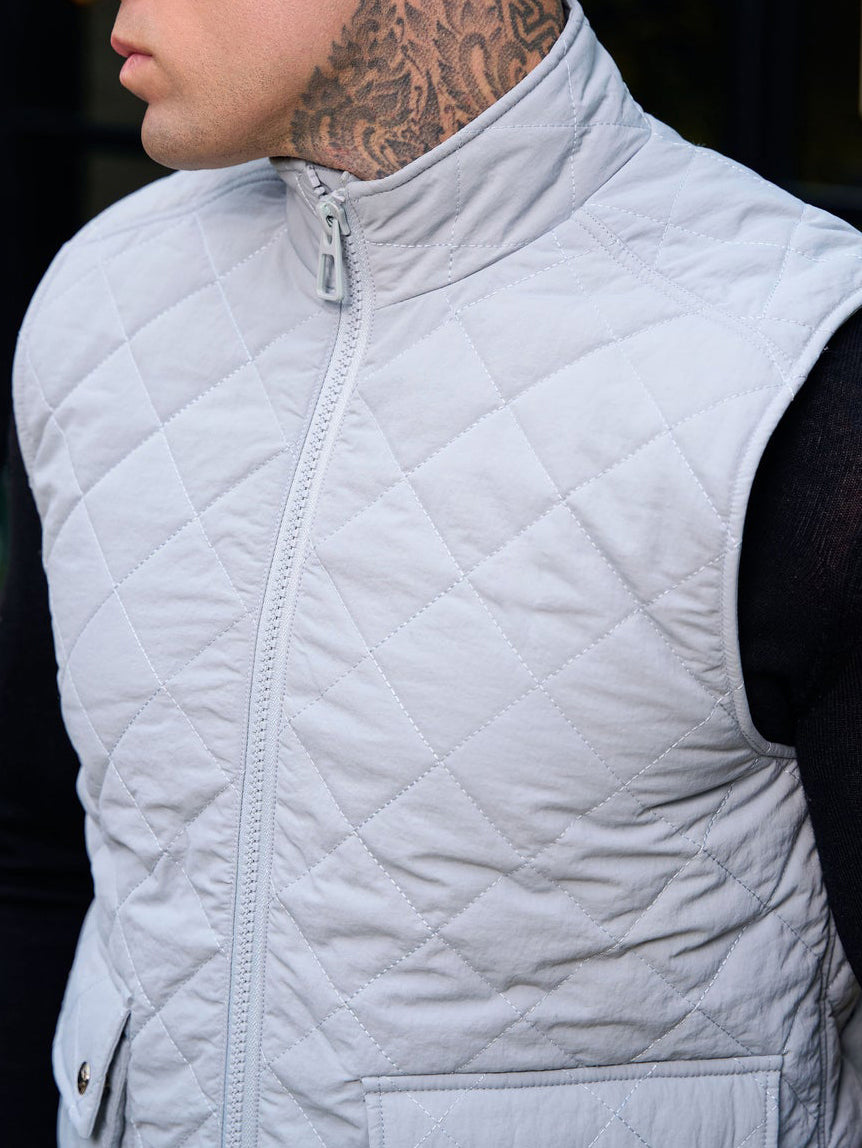 Gilet rembourré avec poches avant