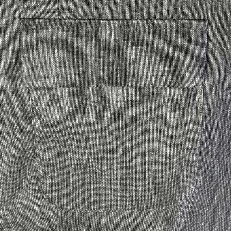Men's Casual Cotton Linen Notch Lapel Single-breasted Slim-fit Blazer