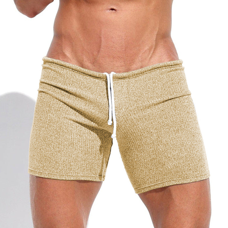 Men's fashionable casual knitted shorts