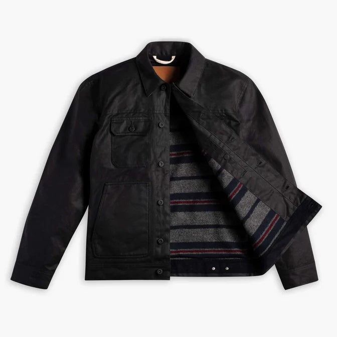 Veste de camionneur cirée