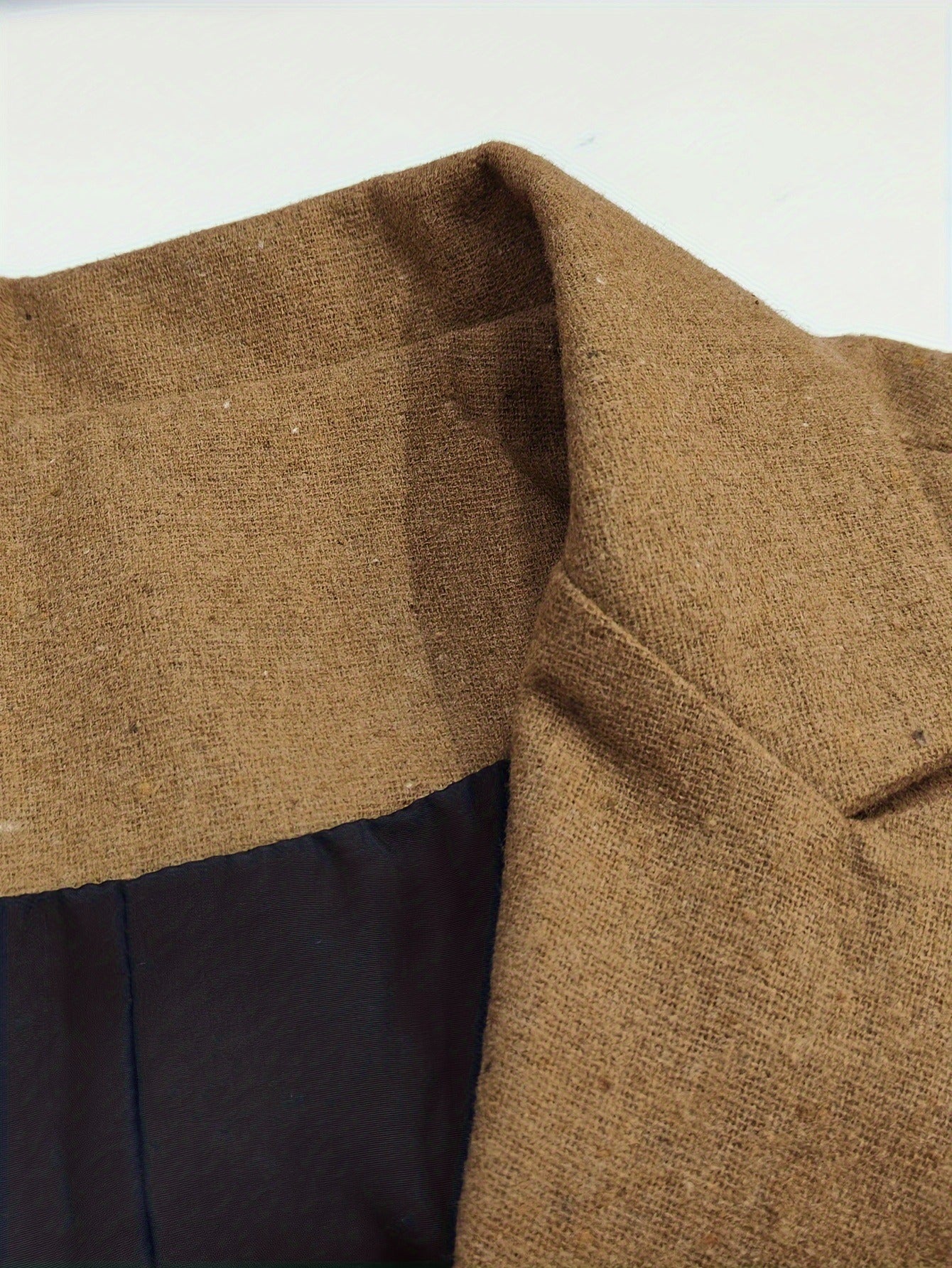 Men's fashionable and casual brown vest