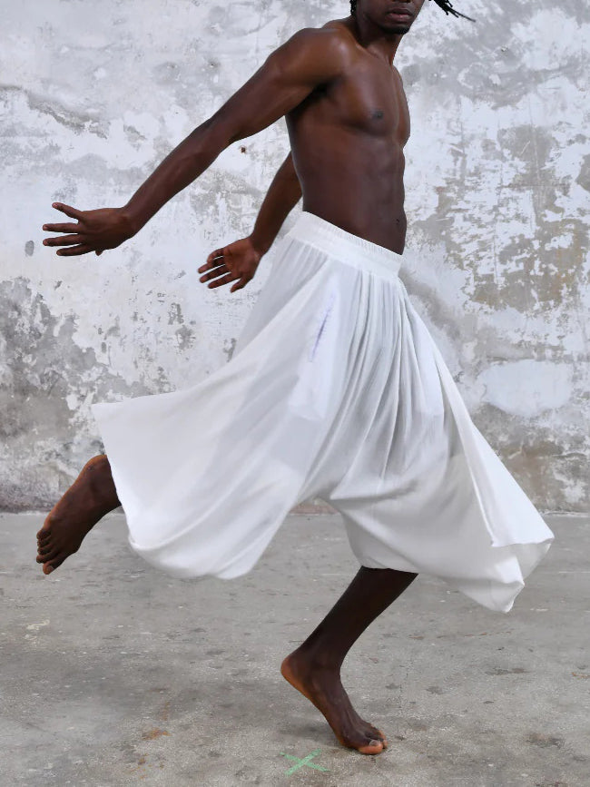 Men's fashionable and casual Bohemian-style trousers