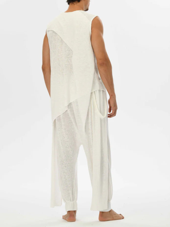 Men's fashionable and casual Bohemian-style trousers