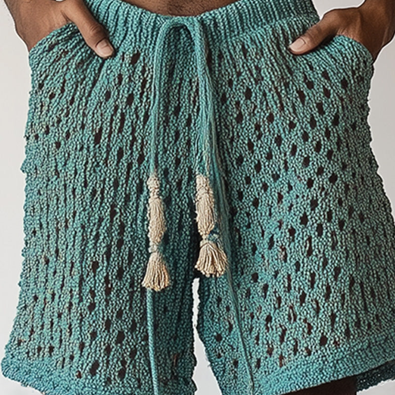 Men's Woven Casual Beach Shorts