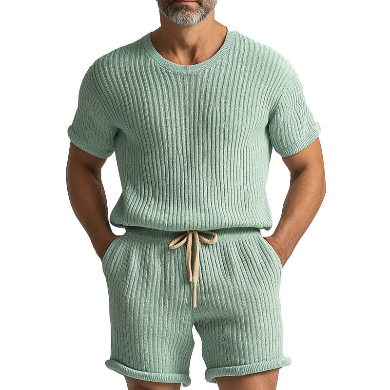 Ensemble confortable en tissu fin pour homme, mode été ASW1875D6P 