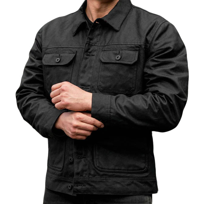 Waxed Trucker Jacket