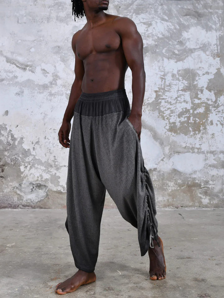 Men's fashionable and casual Bohemian-style trousers